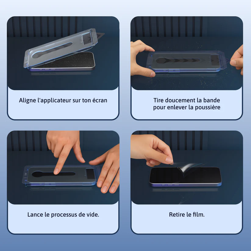 واقي شاشة 3 في 1 - آيفون - الصورة 5