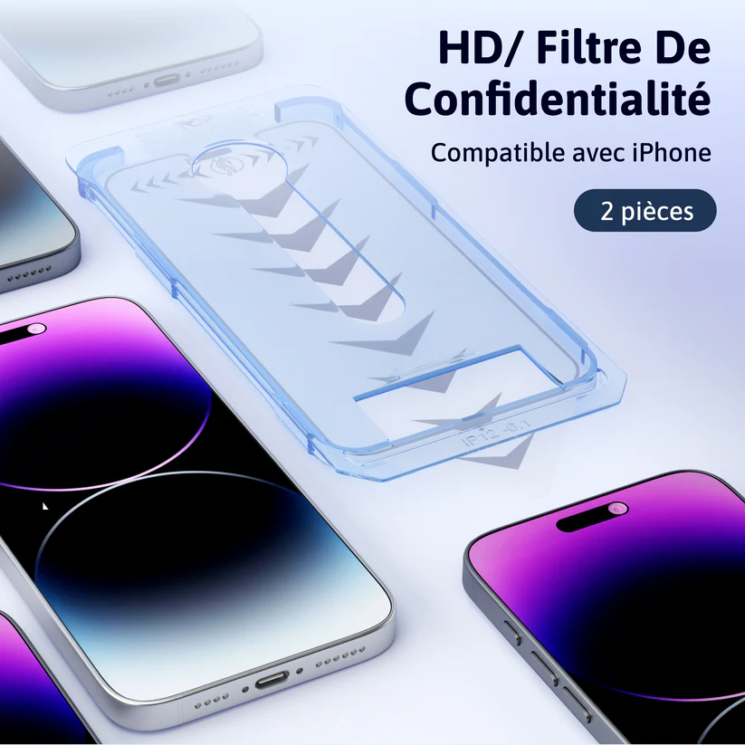 واقي شاشة 3 في 1 - آيفون - الصورة 4