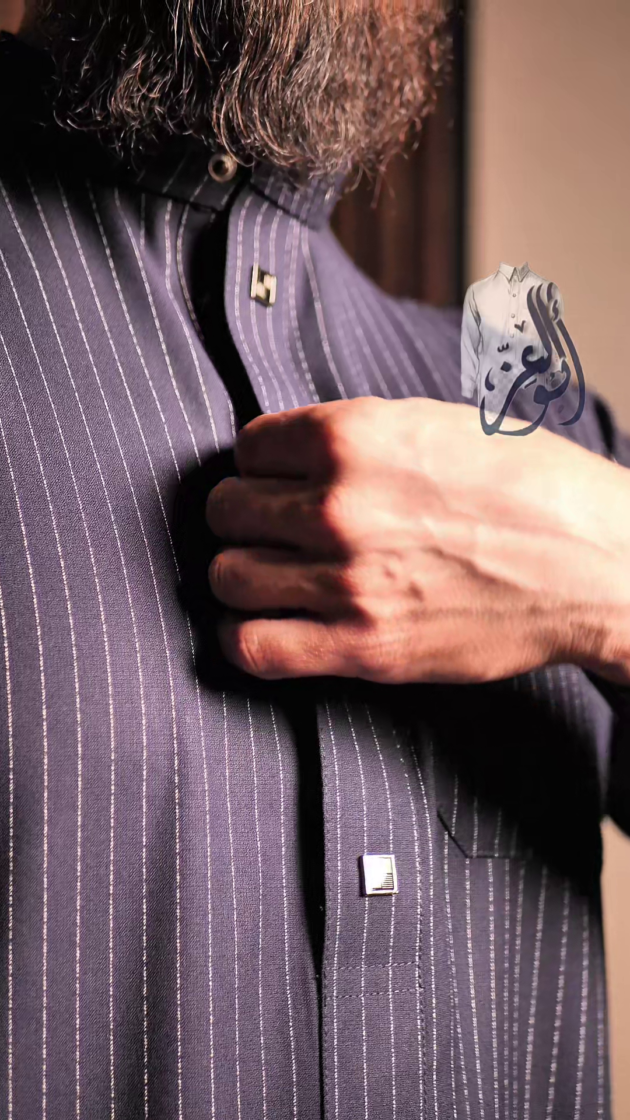 قميص المخطط تفصيل قطري